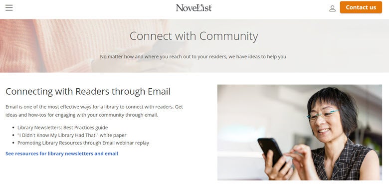 connecting with your community blog image    