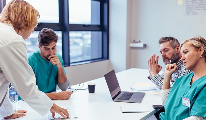 medical leadership story image    