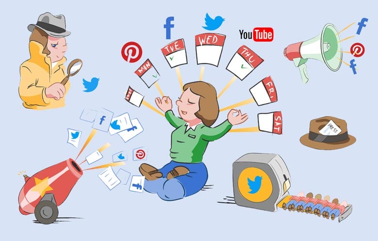 tips successful in social media blog image    